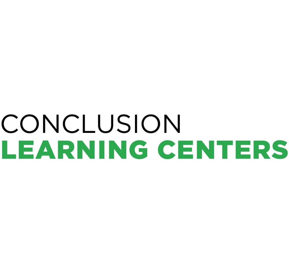 Conclusion Learning Centers